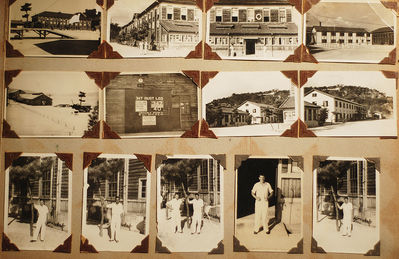 Many pages of photographs